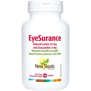 New roots - Eyesurance with lutein and zeaxanthin - 60 sgels
