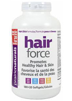 Prairie naturals - hair-force 180+20 gel bonus