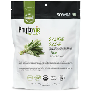 Phytovie - Sage (upset stomach & flatulence) org herbal tea - 50 bags