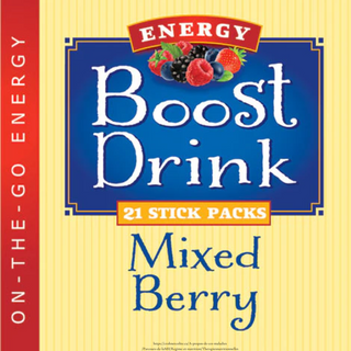 Health wise - mixed berry energy boost stick