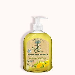 Le petit olivier - Marseille pure liquid soap : verbena lemon - 300 ml