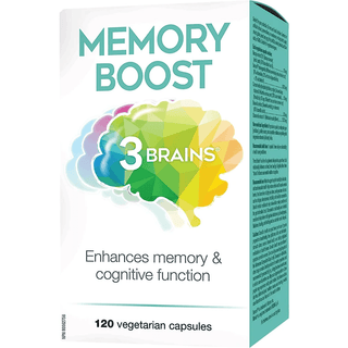3 brains - memory boost - 120 vcaps