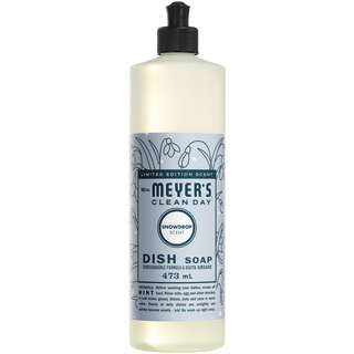Mrs. meyer's clean day - dish soap - snow drop 473 ml