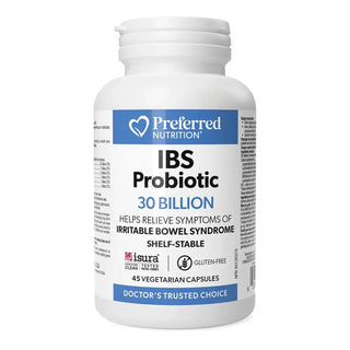 Preferred nutrition - Ibs probiotic 30b - 45 caps