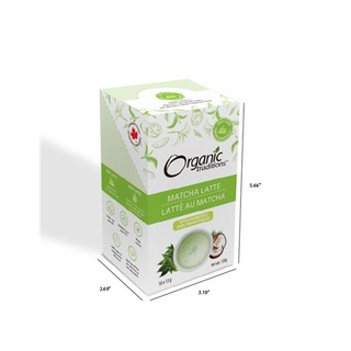 Organic traditions - matcha latte single serve 10 ct