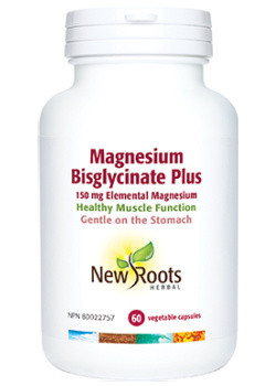 New roots herbal New roots - Magnesium bisglycinate plus 150 mg - 60 vcaps