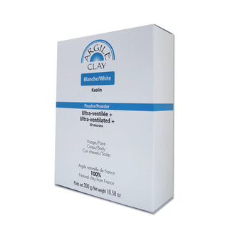Argile clay - Clay kaolin white ultra-Ventilated 20 microns - 300g