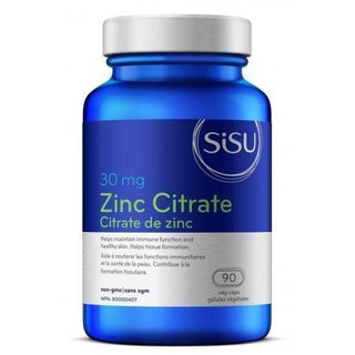 Sisu - zinc citrate 30mg - 90 caps
