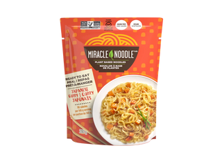 Miracle noodle - plant based noodle meal /japanese curry