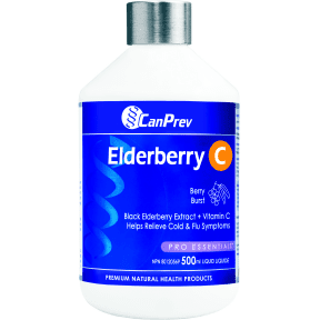 Canprev - elderberry c liq berry burst 500 ml