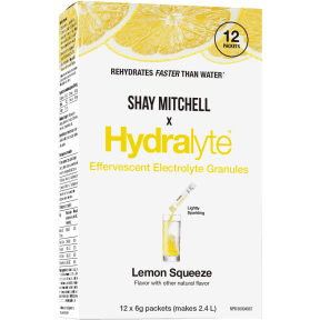 Hydralyte - electrolyte granules- lemon squeeze 12 ct