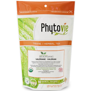 Phytovie - valerian root organic herbal tea - 50 bags