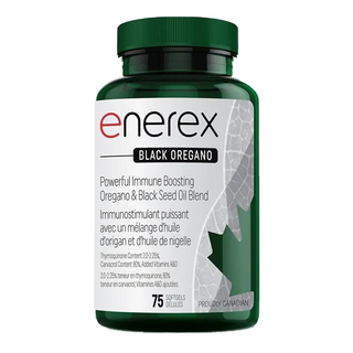 Enerex - Black oregano, oregano & cumin - 75 sgels