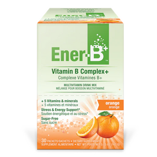 Ener-C - Ener-B+ - Complex b multivitamin  orange, 30 sachets