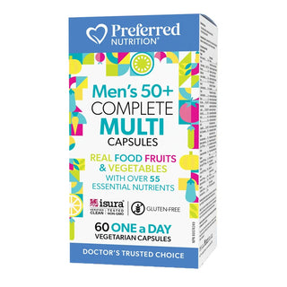 Preferred nutrition - Men's 50+ complete multi - 60 vcaps
