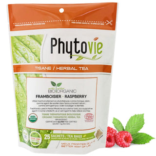 Phytovie - Raspberry (uterine tonic) org herbal tea - 25 bags