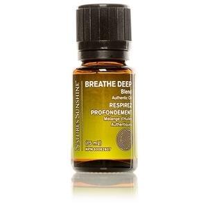 Nature's sunshine - breathe deeply/authentic oil blend - 15 ml
