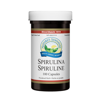 Nature's sunshine - single spirulina - 100 caps