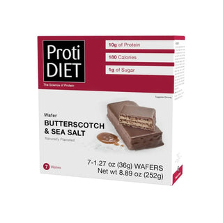 Proti diet - Protein wafers : butterscotch & sea salt