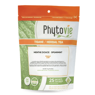 Phytovie - mint leaf herbal tea - 25 bags