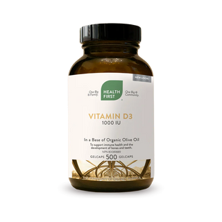 Health first - vitamin d3 1000iu - 500 vcaps