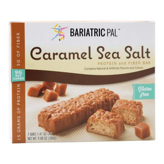 Health wise - divine caramel sea salt - 7 bars (best before: 2025-04)