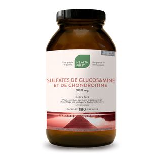 Health first - glucosamine and chondroitin sulfate 900mg - 180 caps