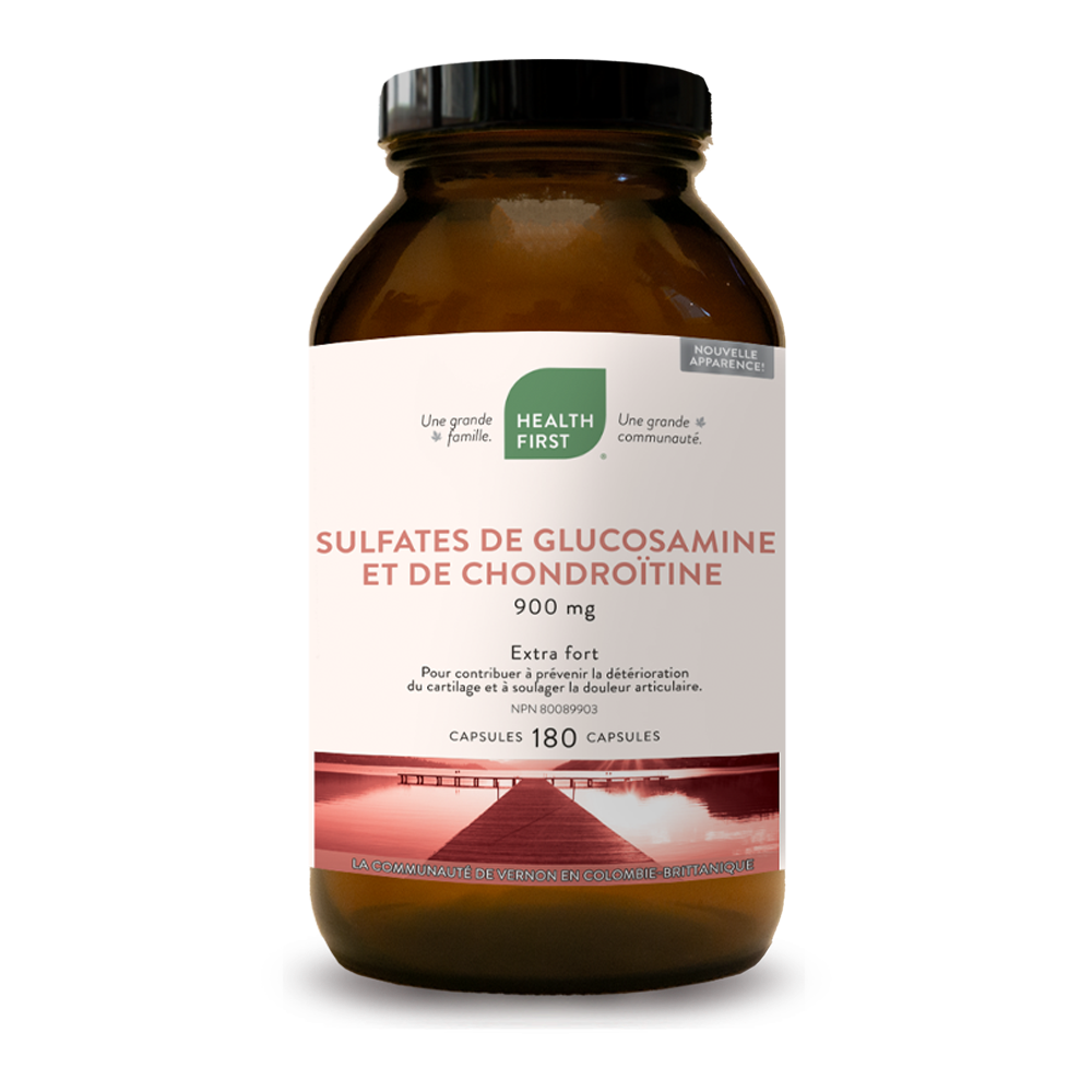 Health first - glucosamine and chondroitin sulfate  900mg - 180 caps