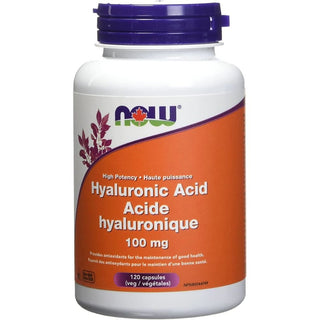 Now - Hyaluronic acid 100mg - 120 vcaps