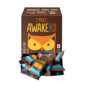 Awake chocolate - milk chocolate - singles 50 x 13.5 g