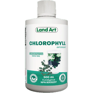 Land art - Chlorophyll liquid