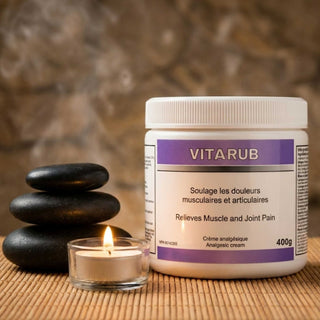 Vita·rub – professional analgesic cream | muscle & joint pain relief – 400 g