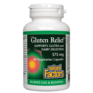 Natural factors - gluten relief 90 vcaps