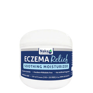 Naka - Platinum  soothing moisturizing cream for eczema relief - 120 ml