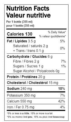 Ideal protein - Ready to serve chocolate shake - 12  btles