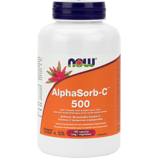 Now - Alphasorb-C (500 mg) - 180 vcaps