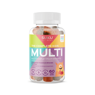 Suku - The complete kids' multi : apple watermelon - 60 gummies