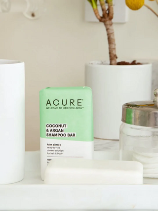 Acure - coconut & argan shampoo bar 140 g