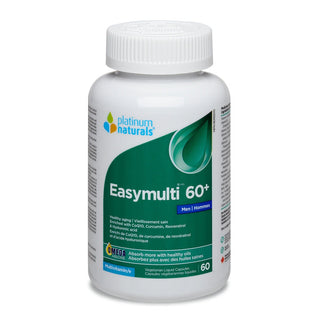 Platinum naturals - Easymulti 60+ for men - 60 vcaps
