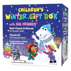 Natural factors - Children winter gift box - 60 + 250 tabs