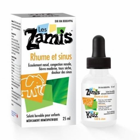 Rhume et sinus -Les Zamis / Kidz -Gagné en Santé