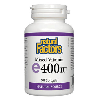 Natural factors - Vitamin e (400 ui) - 90 sgels