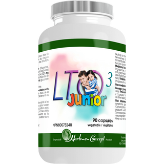 Herb-E-Concept - Lto3 junior - 90 caps