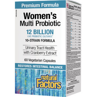Natural factors - Women 
multi probiotic (12b) - 60 vcaps