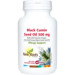 New roots - organic black cumin seed oil 500 mg