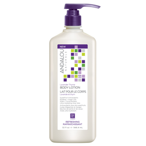Andalou naturals - lavender thyme refreshing body lotion 946 ml