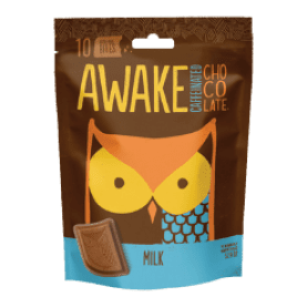 Awake chocolate - milk chocolate - pouch 8 x135 g