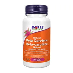 Now - Beta-Carotene (25,000 iu) - 90 sgels