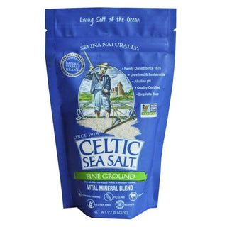 Celtic sea salt - Fine ground sea salt, resealable bag - 227g