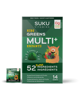 Suku vitamins - Kids multi + (14 sachets x 2 gummies) - 130g
